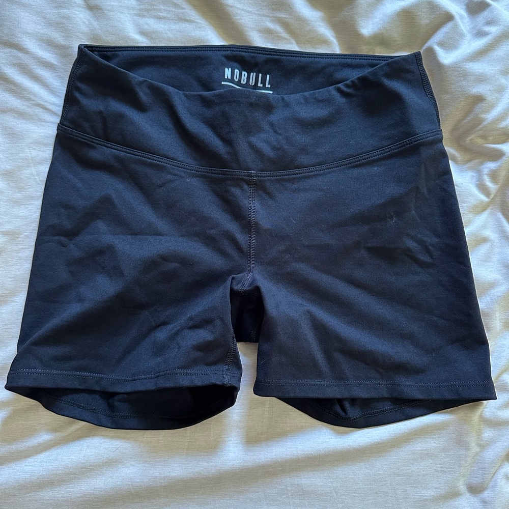 Black nobull shorts